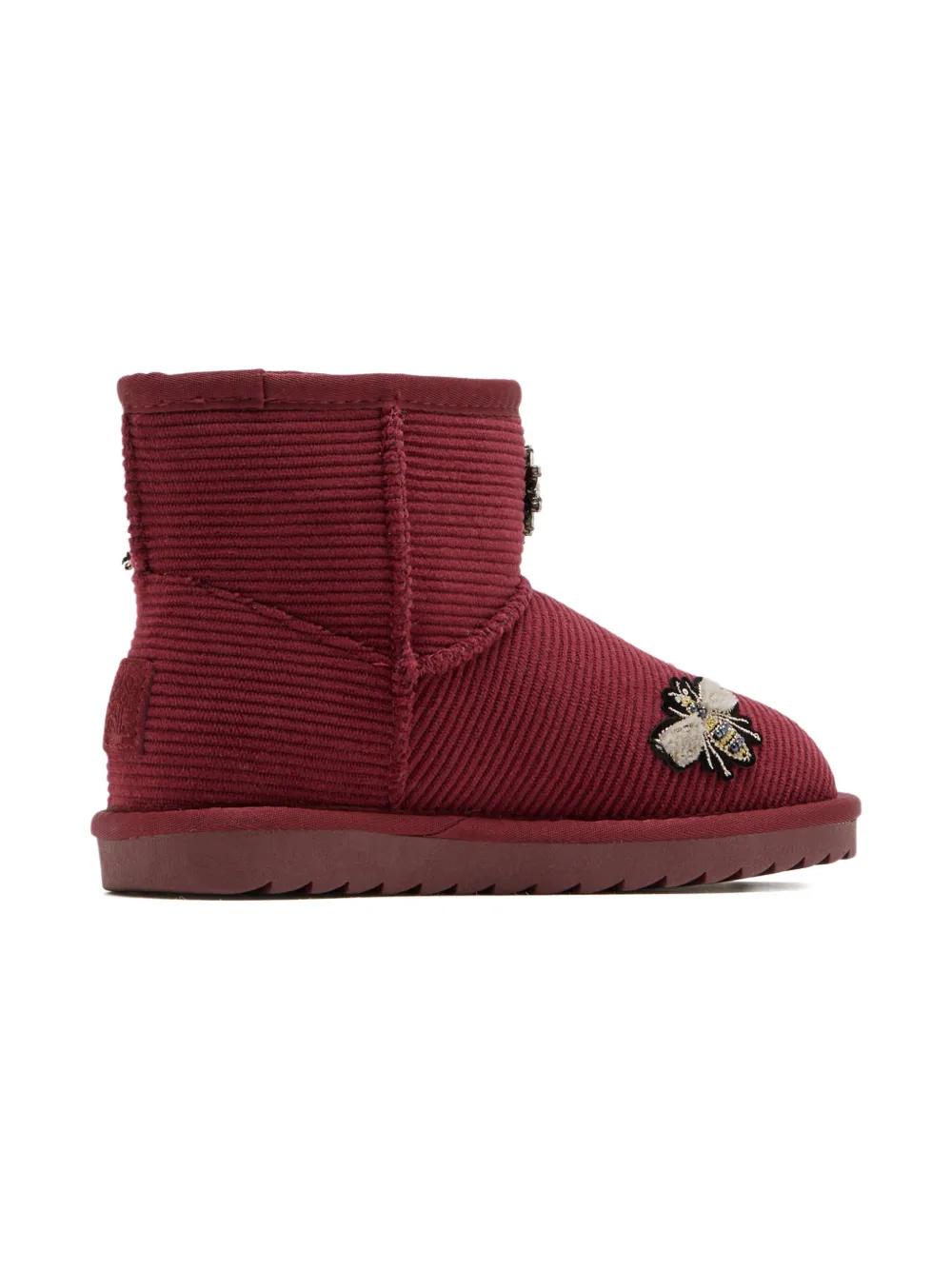 Colors Of California Kids Laarzen met hartapplicatie Rood