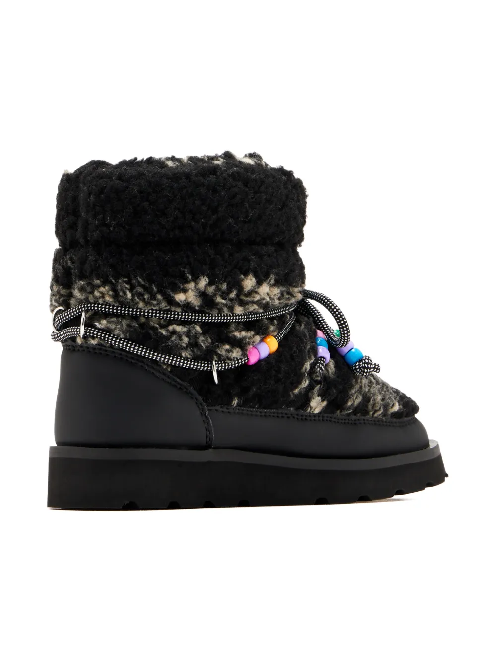 Arizona Love Kids Snowboots met kralen en veters Zwart
