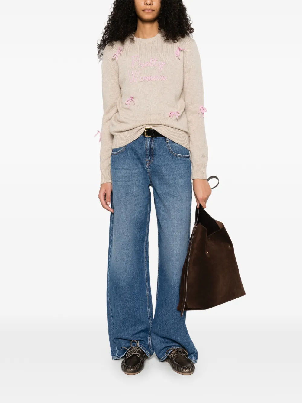  Mc2 Saint Barth New Queen Sweater - Neutrals 