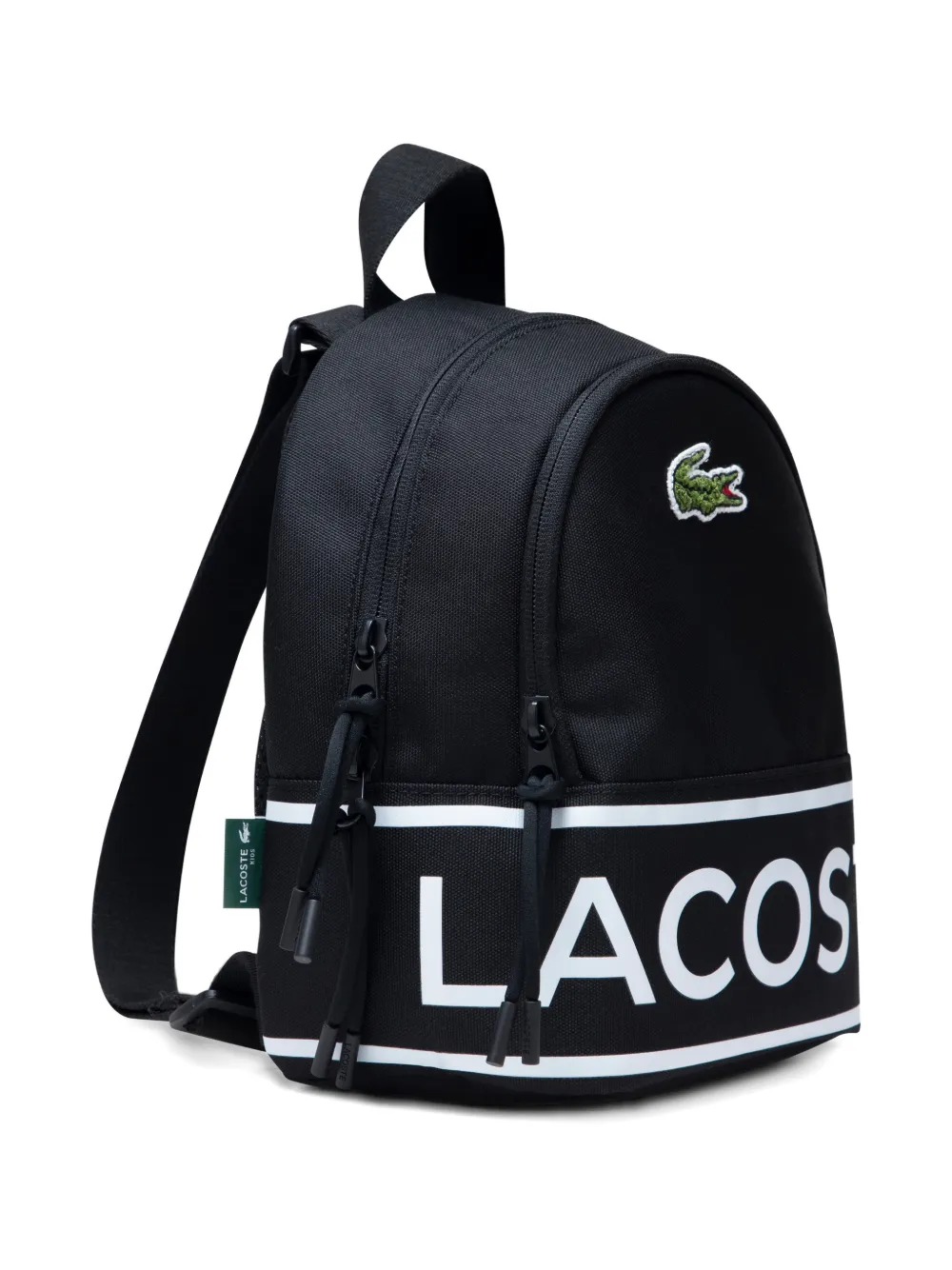  Lacoste Kids Logo-graphic Backpack - Black 
