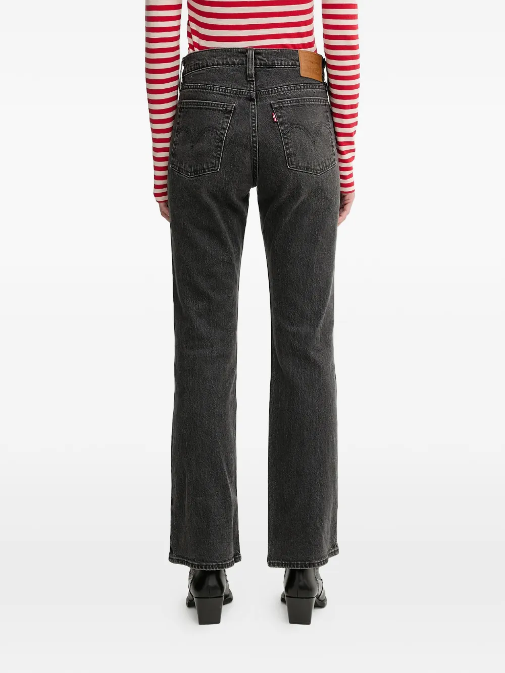  Levi's Wedgie Bootcut Jeans - Black 