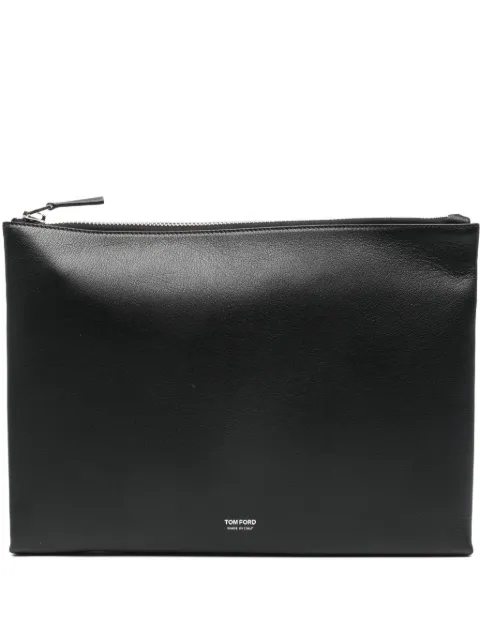 TOM FORD zip-fastening clutch bag