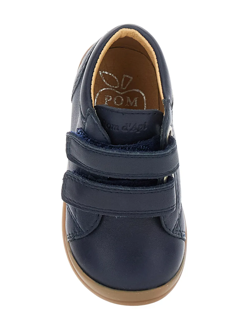 Pom D api Kids Sneakers met logo-reliëf Blauw