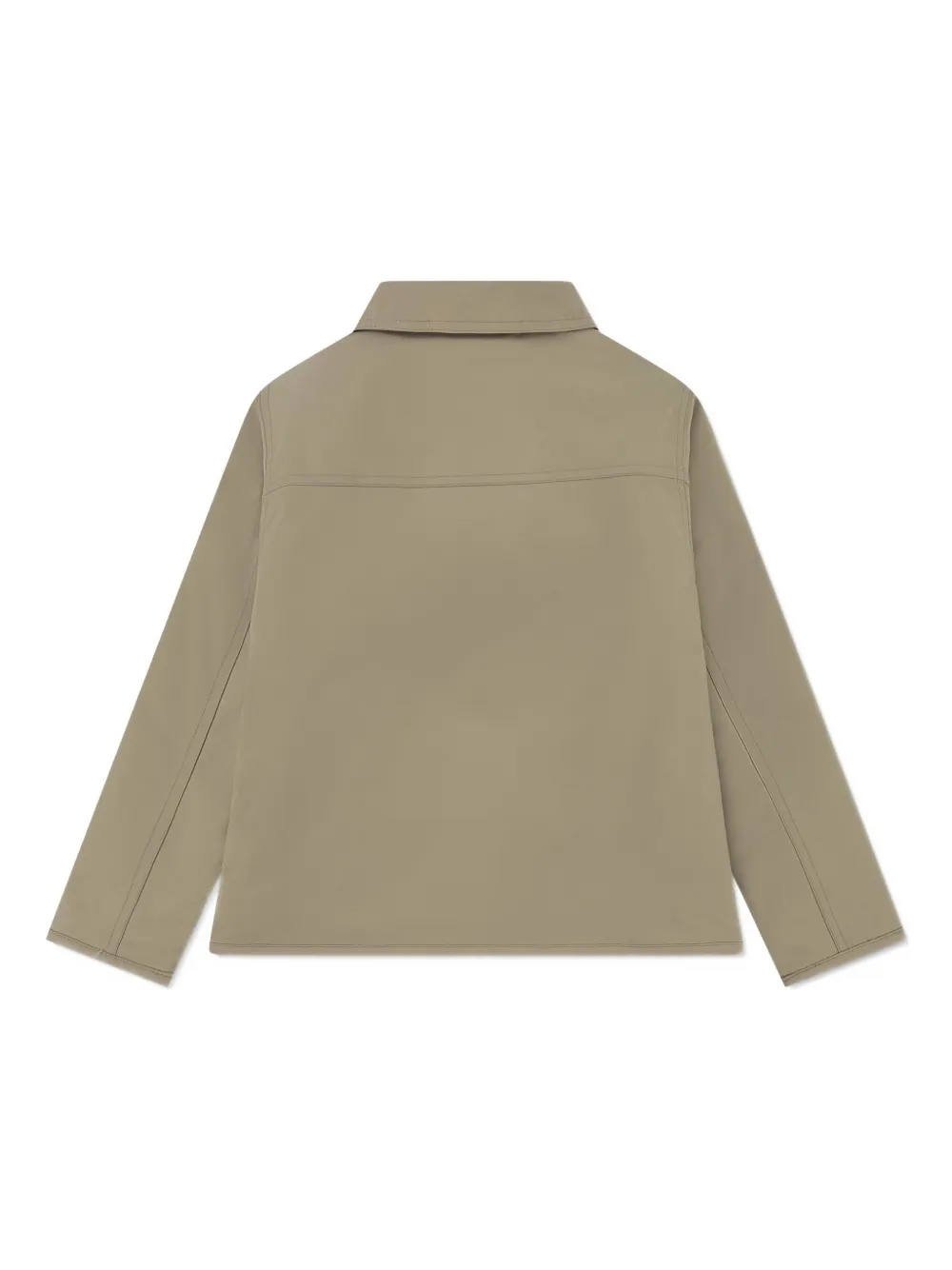 Lacoste Kids Zip-up Patch-pocket Jacket - Neutrals 