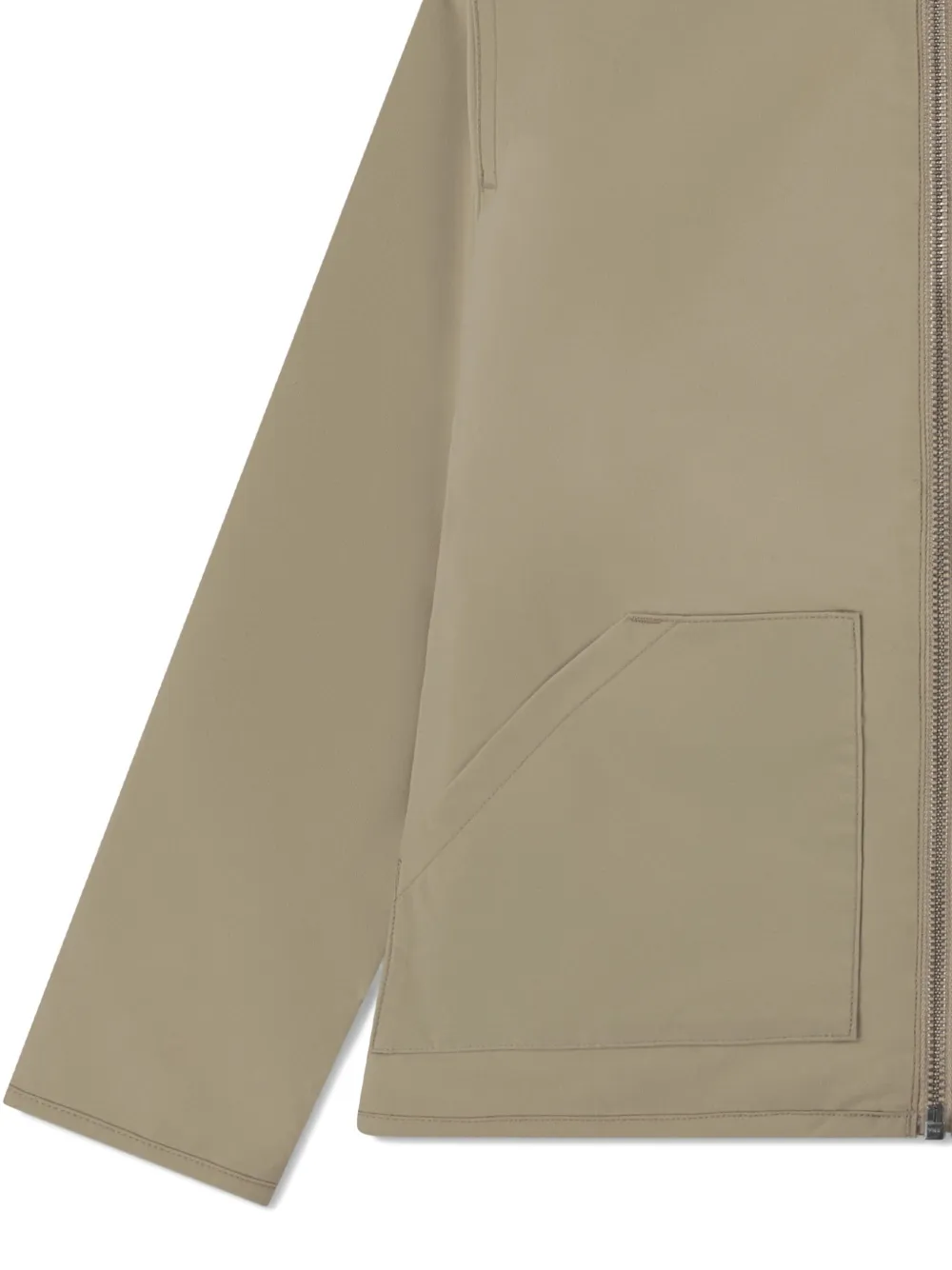  Lacoste Kids Zip-up Patch-pocket Jacket - Neutrals 