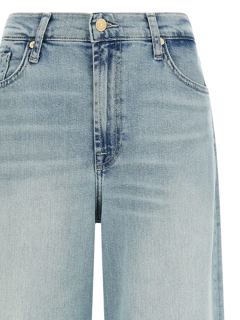  7 For All Mankind Lotta Frozen Pocket Jeans - Blue 
