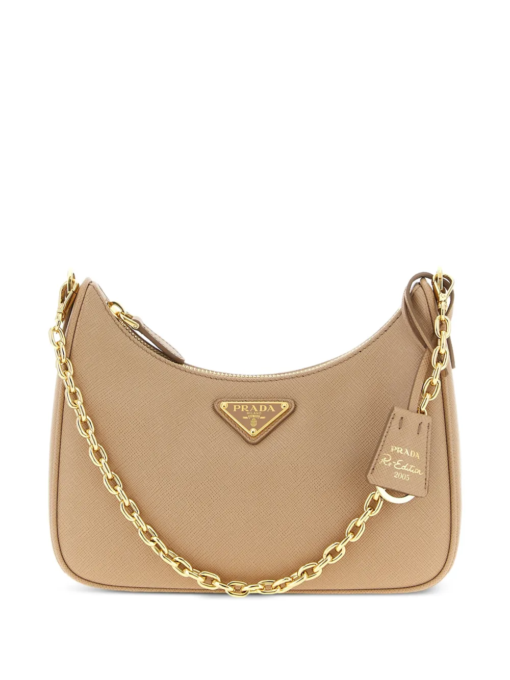 Prada Prada Re-Edition 2005 chain shoulder bag - Toni neutri