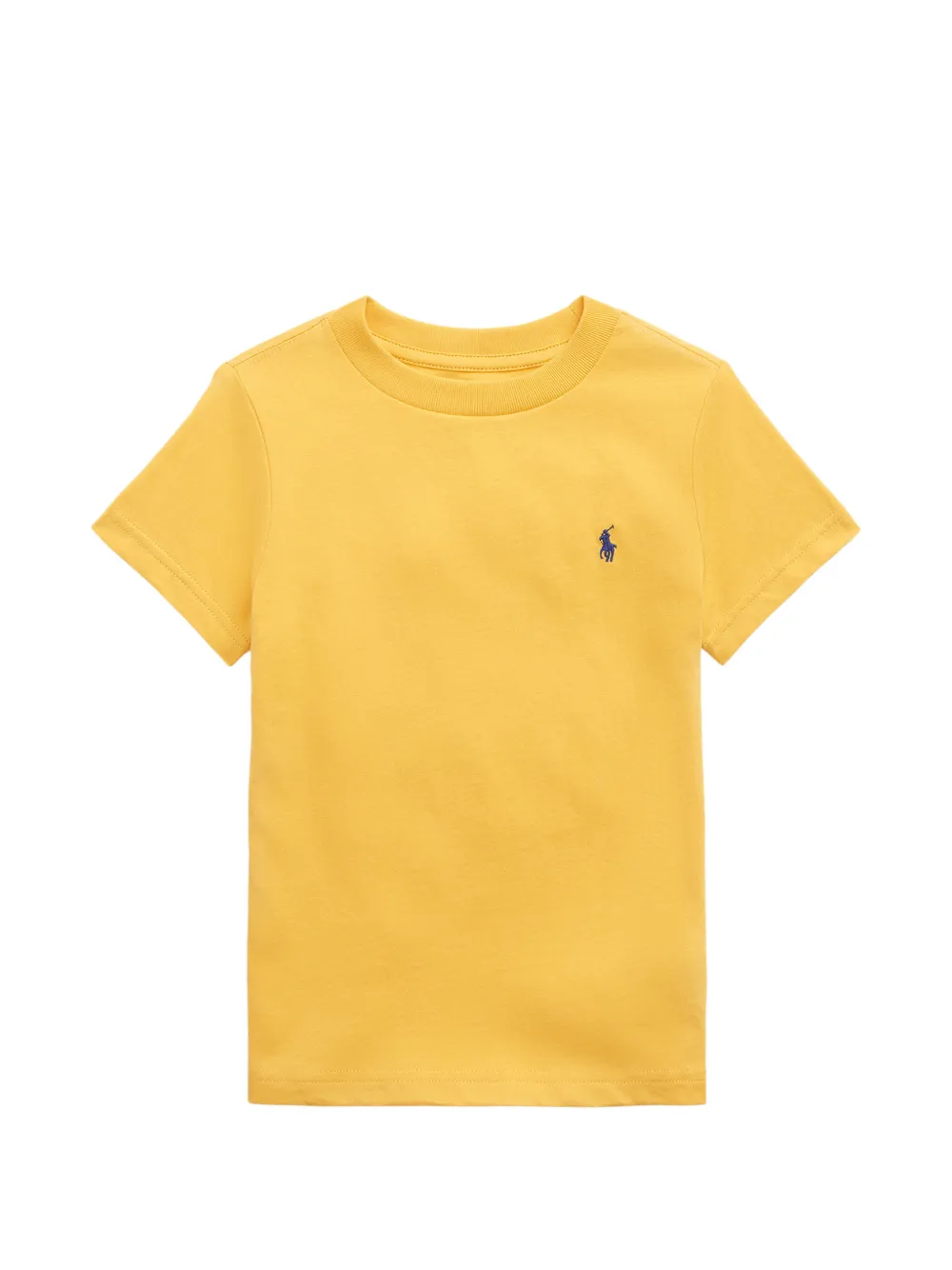 POLO RALPH LAUREN KIDS logo-detail T-shirt - Giallo
