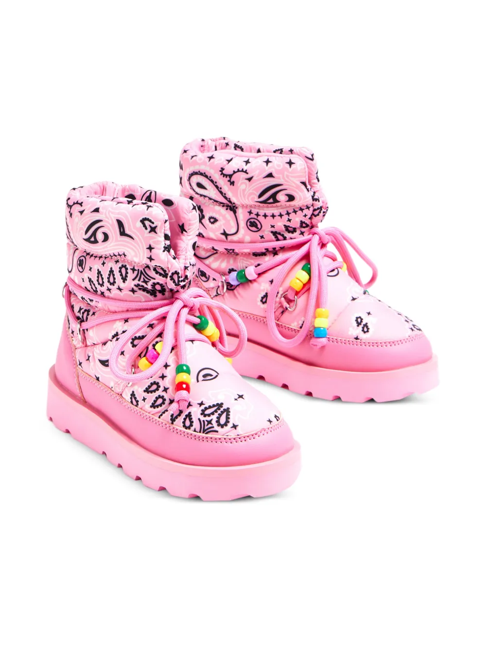 Arizona Love Kids Laarzen met paisley-print Roze
