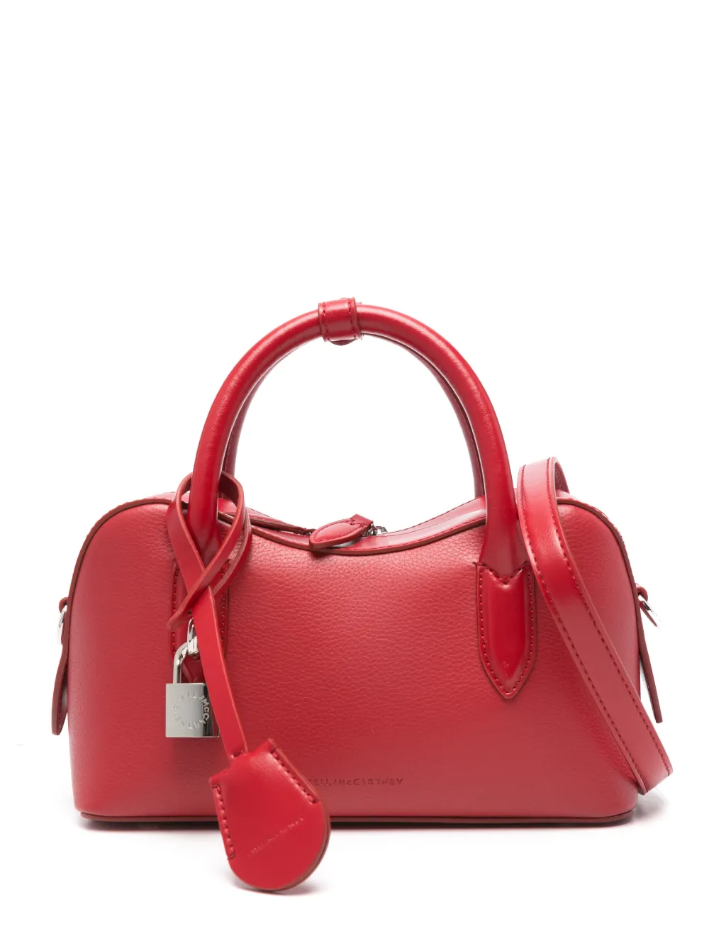 Stella McCartney padlock-embellishment tote bag - Red