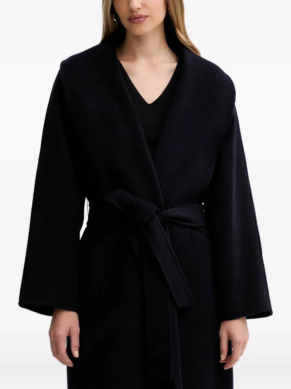 Liviana Conti Maxim belted coat - Blu