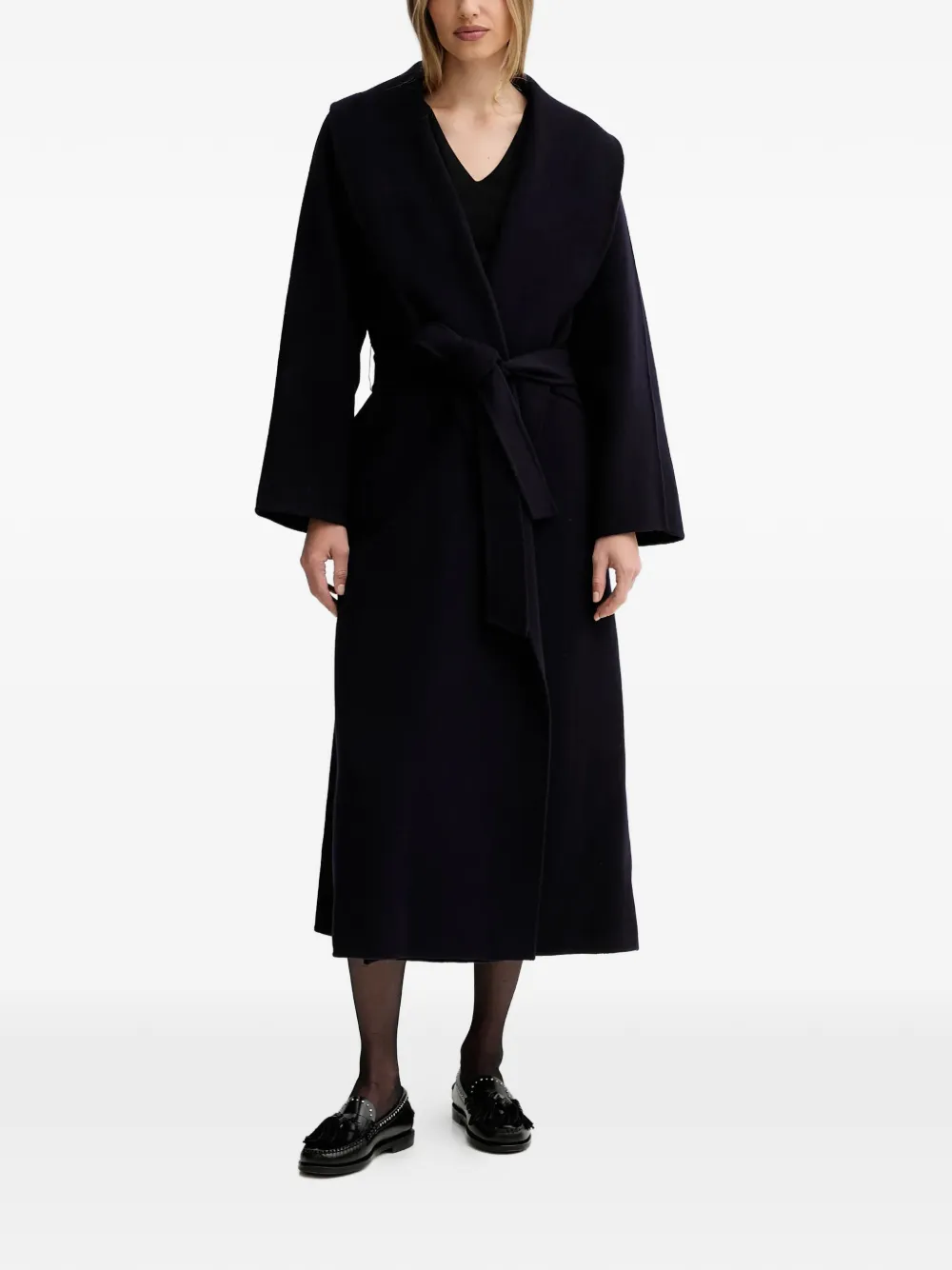  Liviana Conti Maxim Belted Coat - Blue 