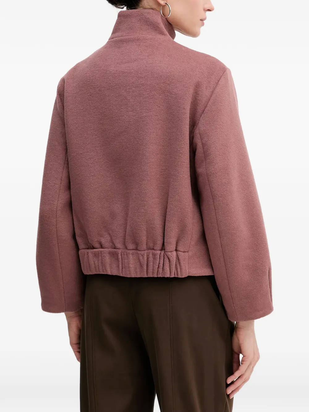  Hoss Intropia Federica High-neck Jacket - Pink 