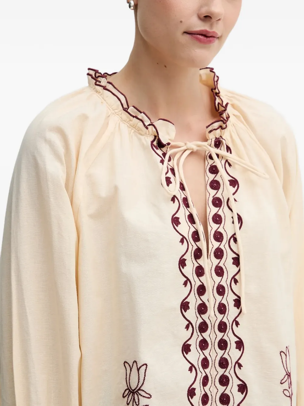Hoss Intropia ラッフル トップ | ニュートラル | FARFETCH JP