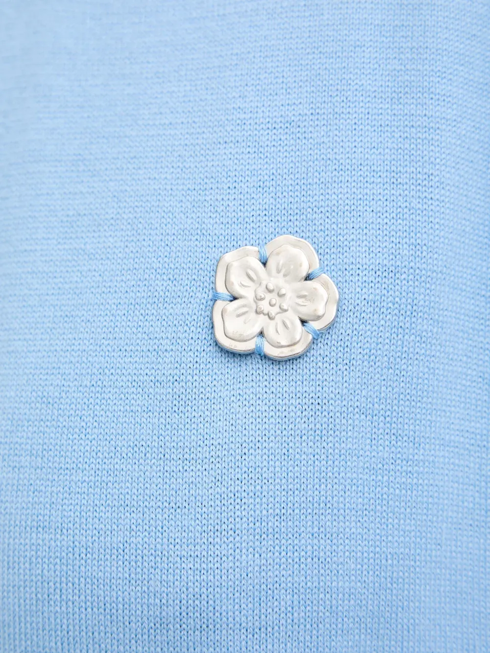 Kenzo Boke Flower vest met knopen Blauw