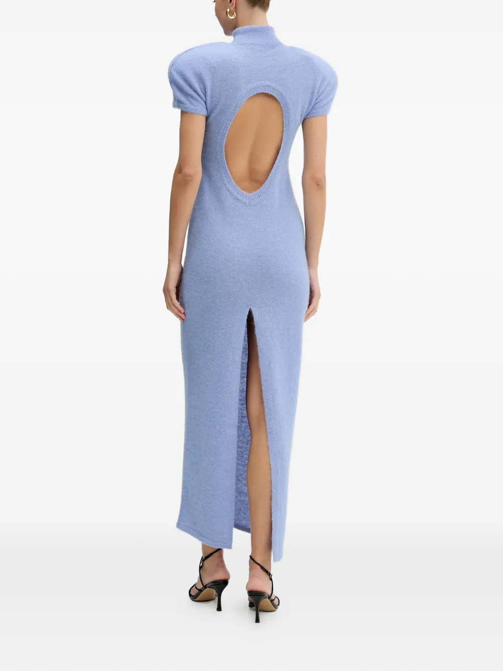  La Mania Noir Maxi Dress - Blue 