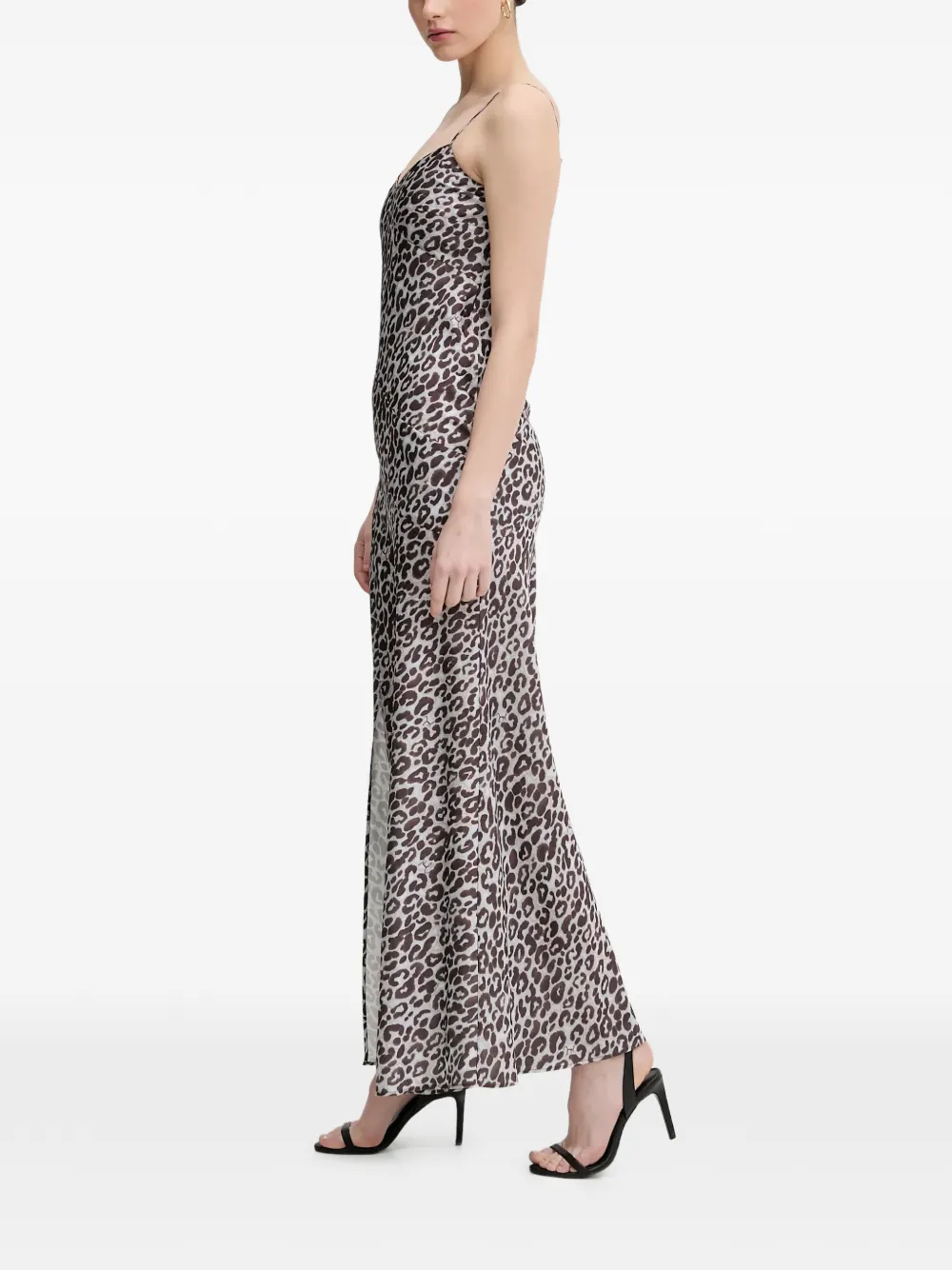 Joop! Delci animal-print maxi dress - Beige