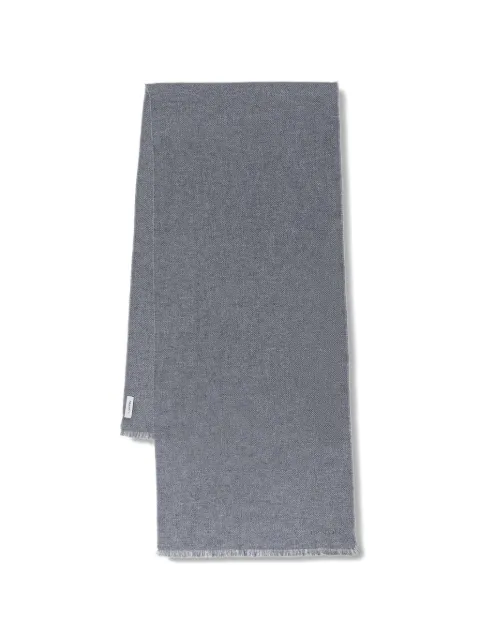 Lanvin écharpe à bords frangés