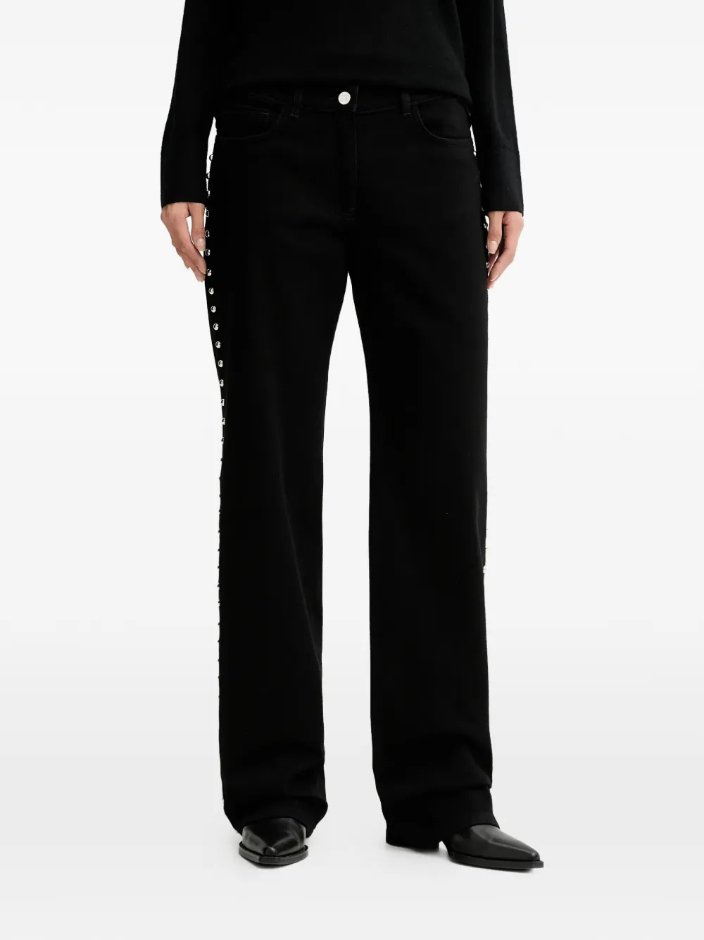 IRO Thess straight jeans - Nero