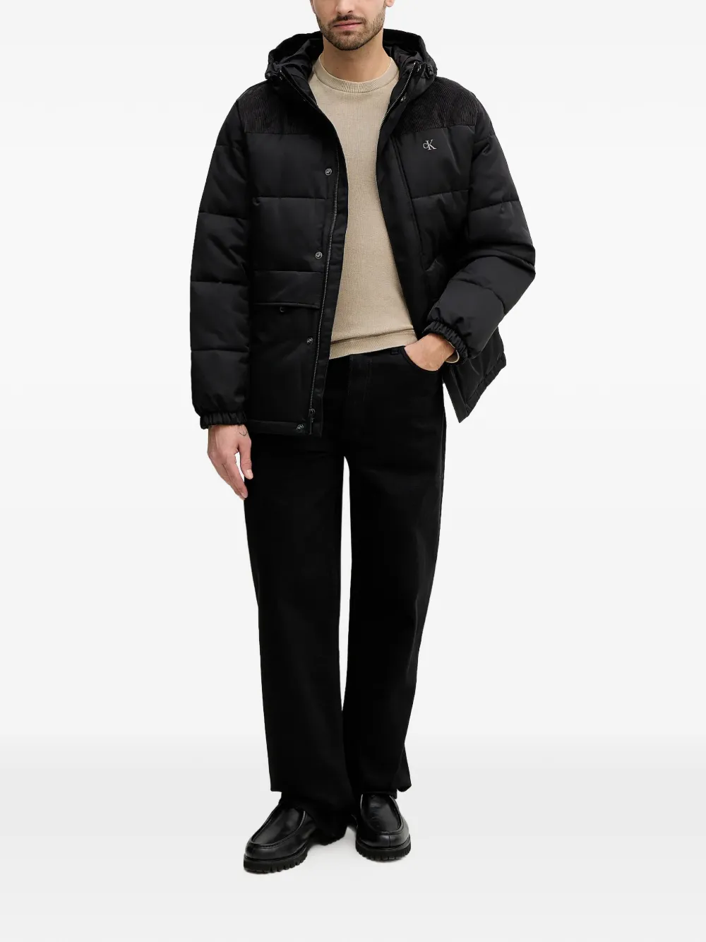 Joop! long-sleeve crew-neck T-shirt - Beige