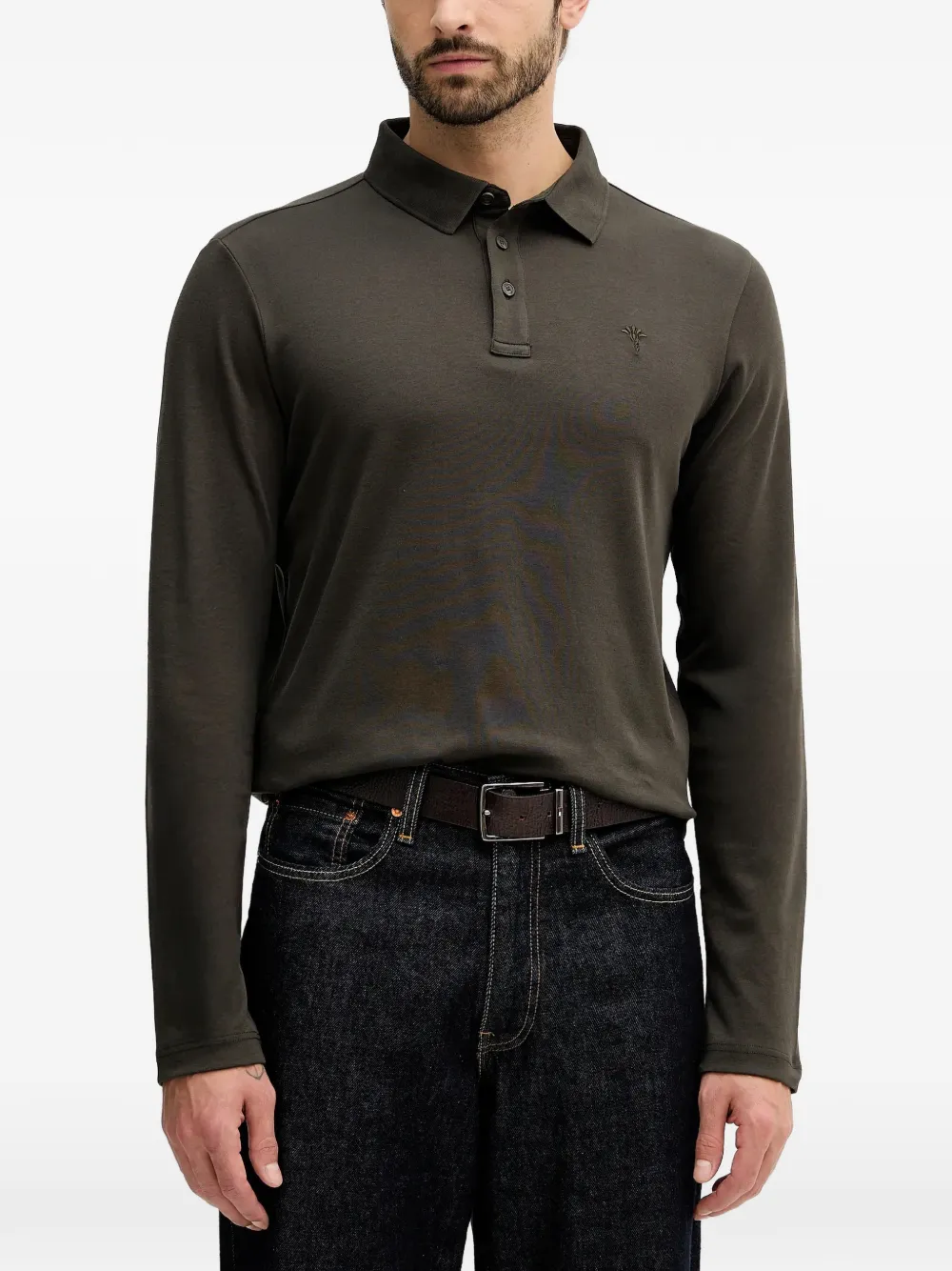 Joop! Pero long-sleeve polo shirt - Verde