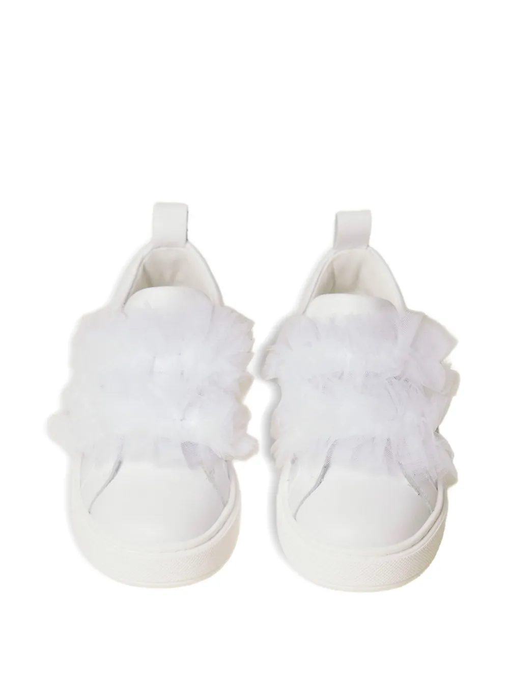 TWINSET Kids Sneakers met tulen applicatie Wit