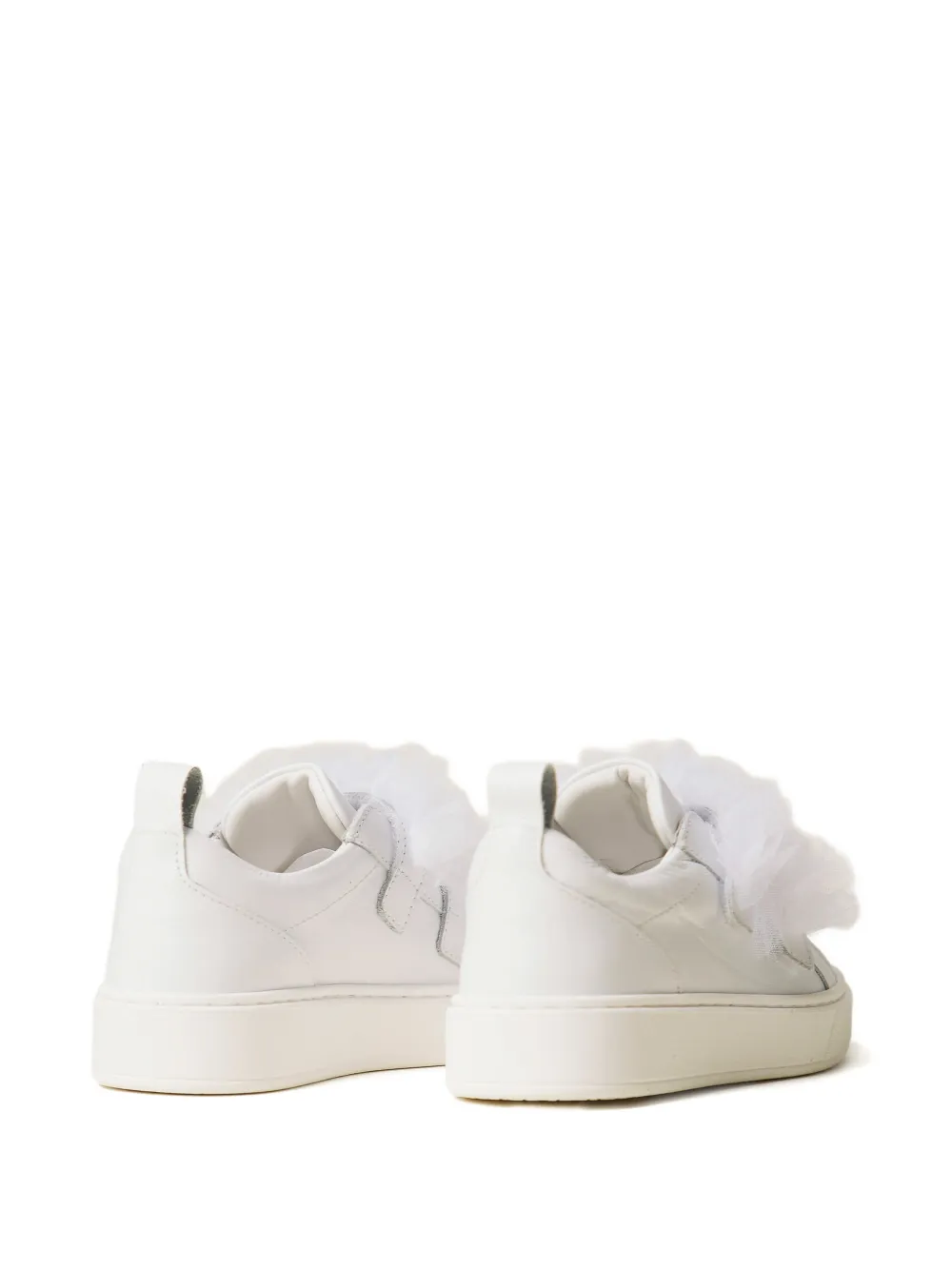 TWINSET Kids Sneakers met tulen applicatie Wit