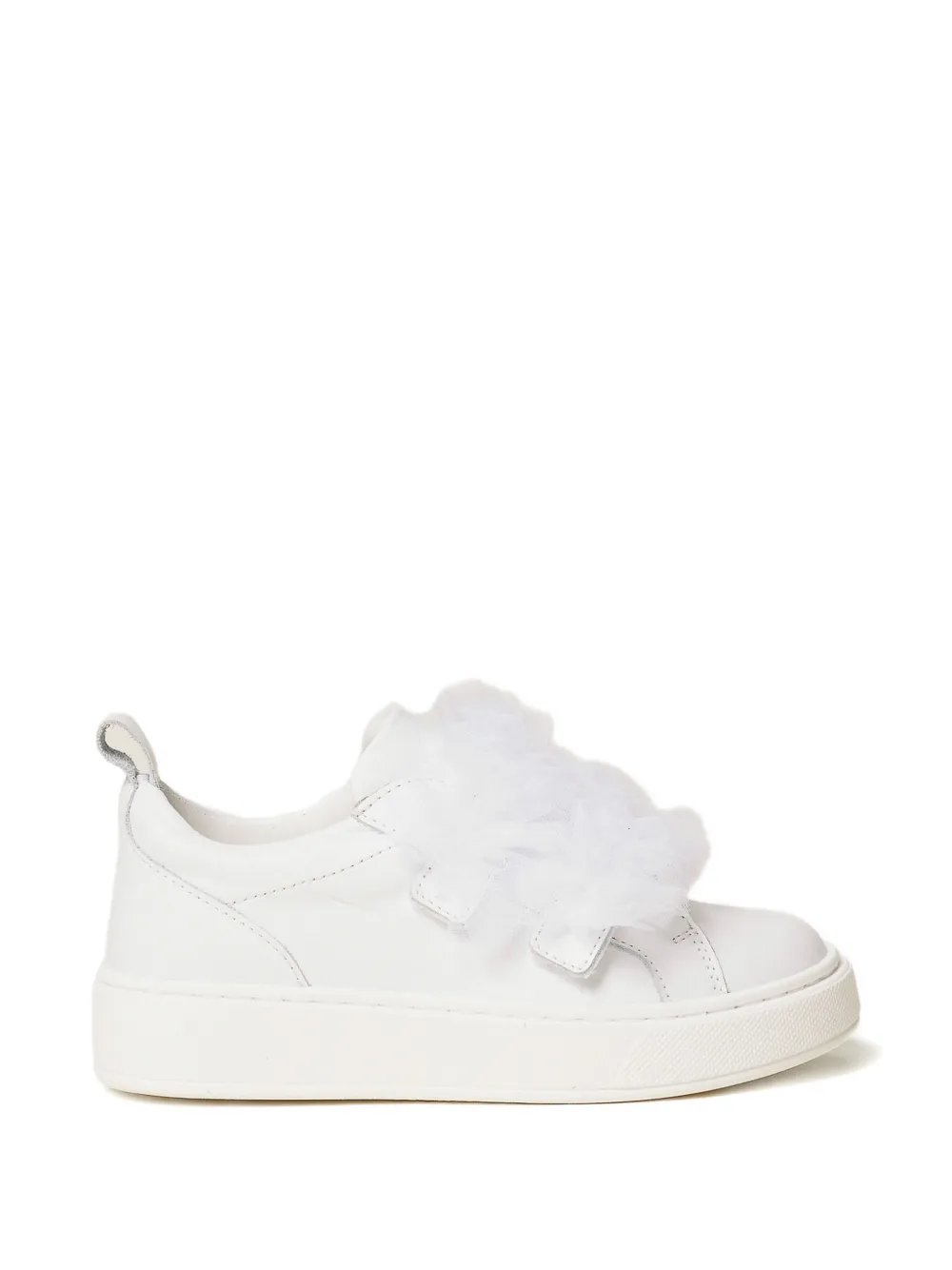 TWINSET Kids Sneakers met tulen applicatie Wit