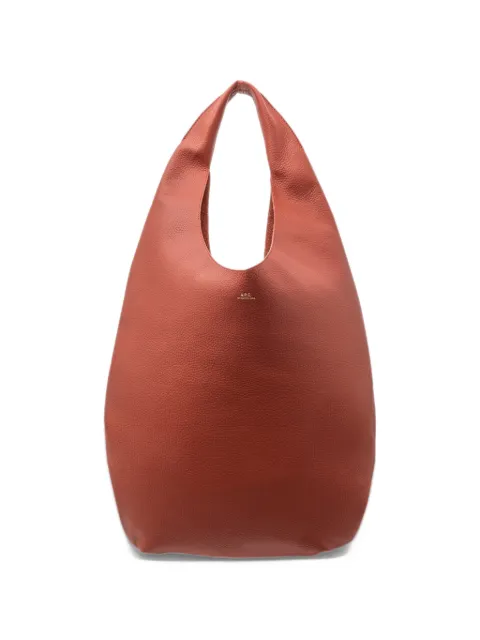 A.P.C. La Neige Tote Bag mit Logo-Prägung