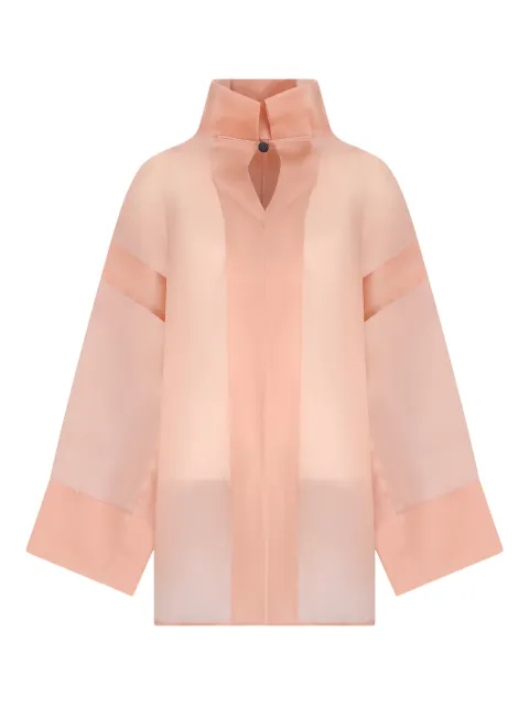 Di Stavnitser sumi high-neck blouse