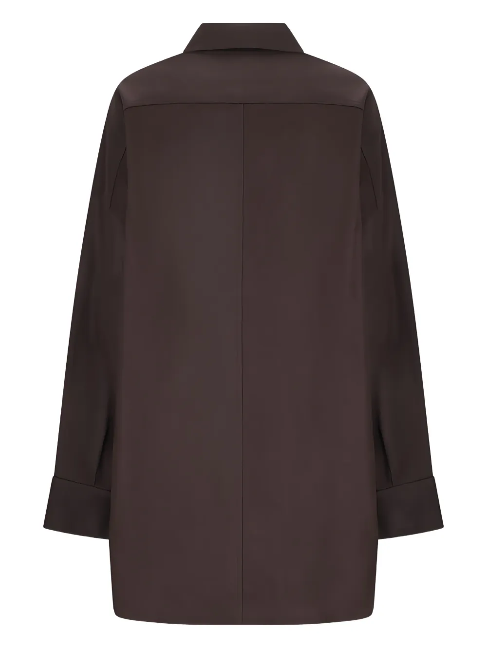 Di Stavnitser Heidi blouse met kraag - Bruin