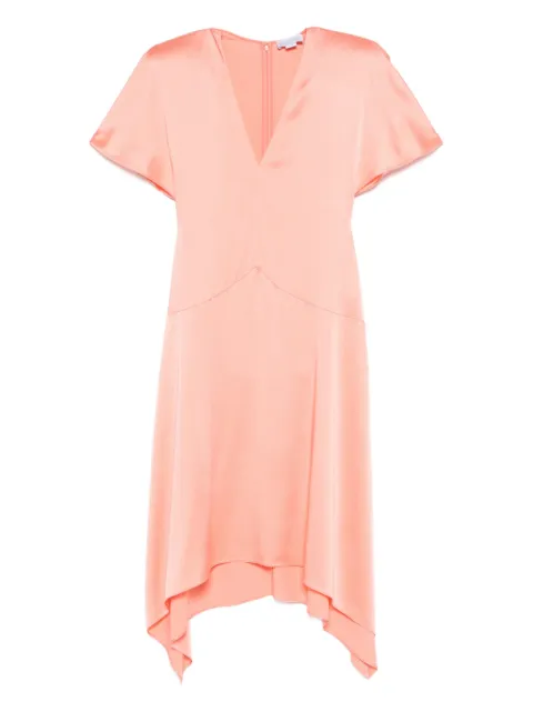 Stella McCartney Abito asimmetrico con scollo a V