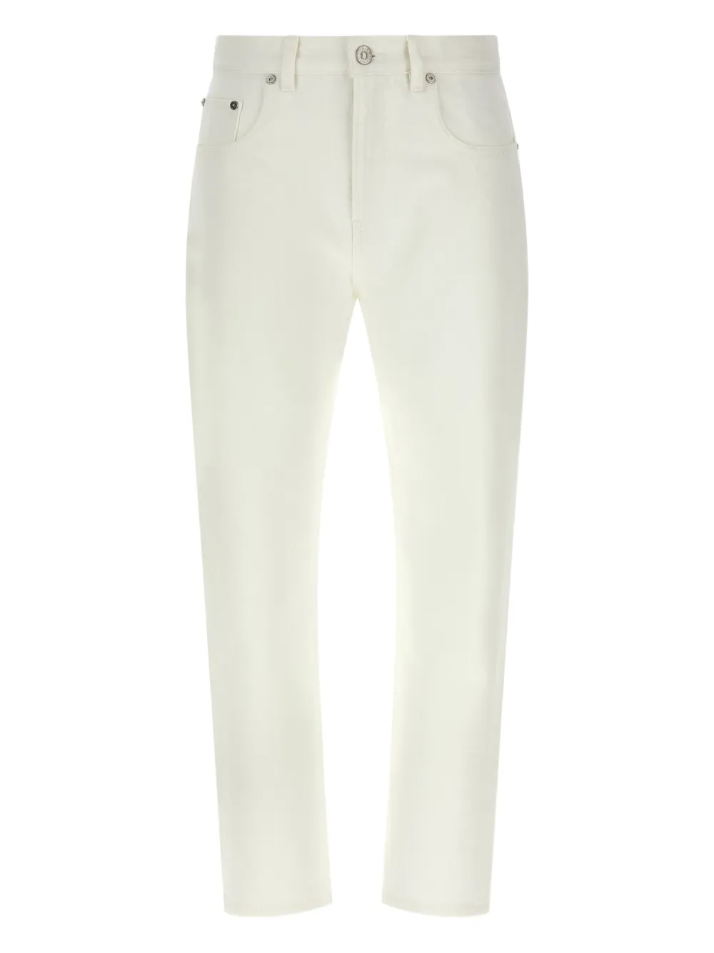 Victoria Beckham High-waist Straight Jeans In White