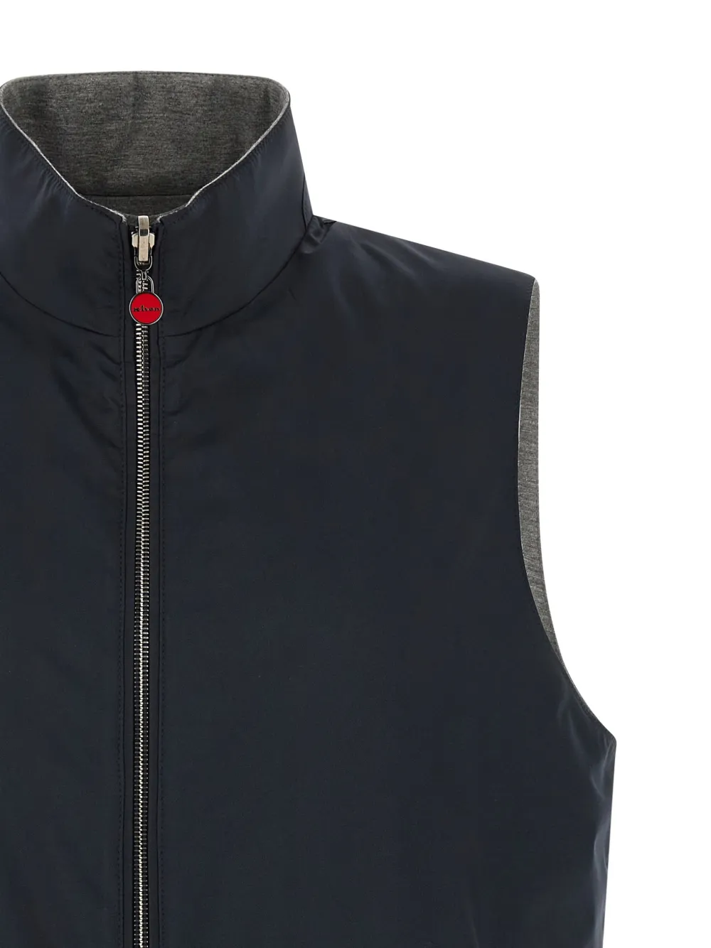  Kiton Reversible Vest - Grey 