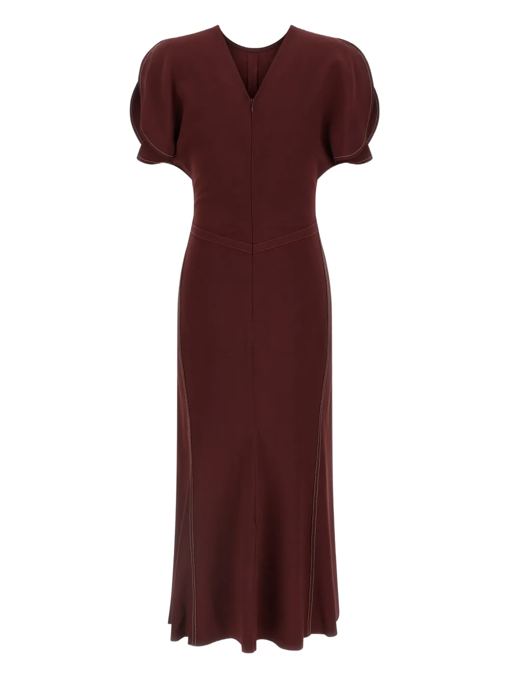 Victoria Beckham Bela midi dress - Rosso