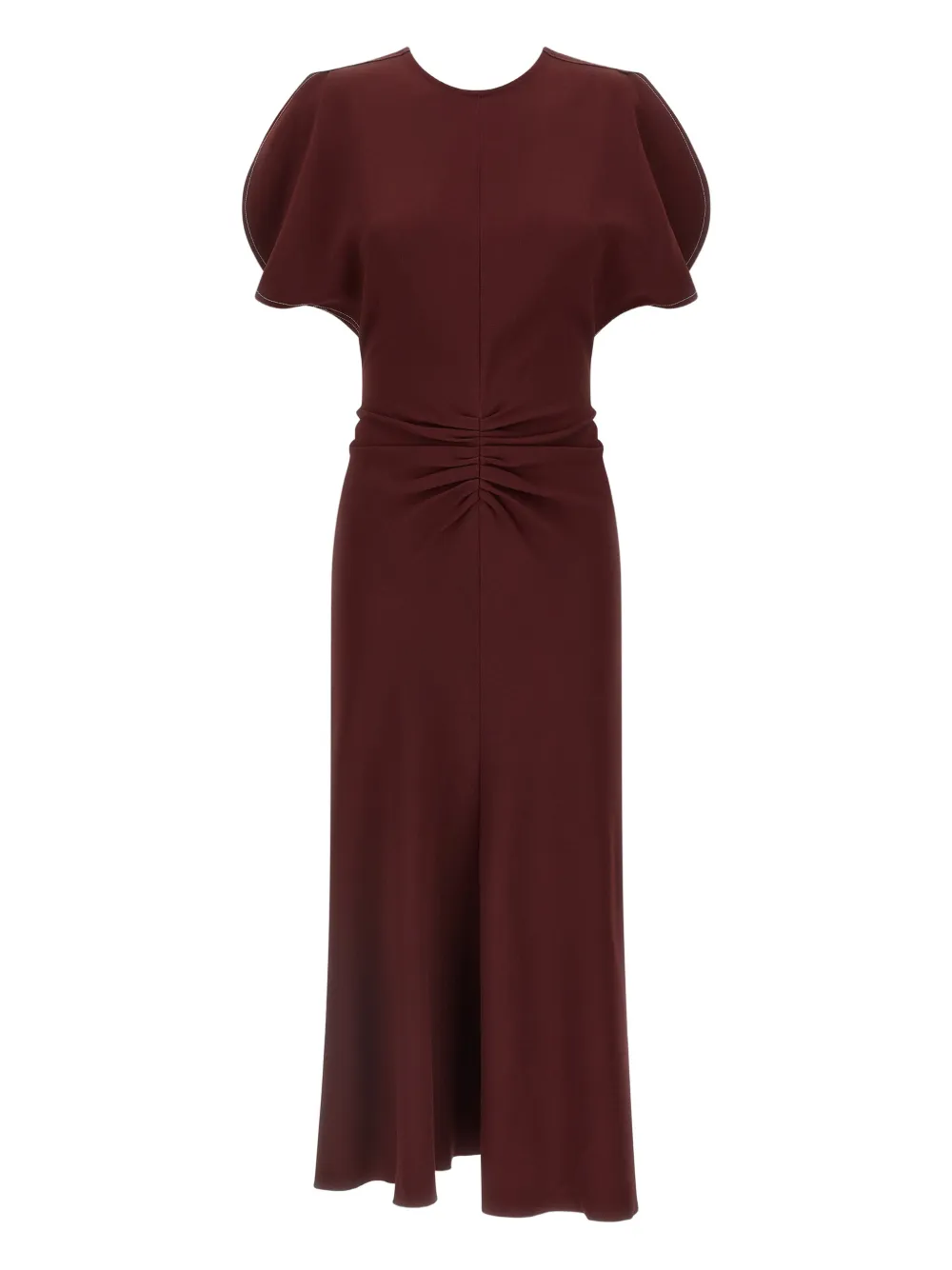 Victoria Beckham Bela midi dress - Rood