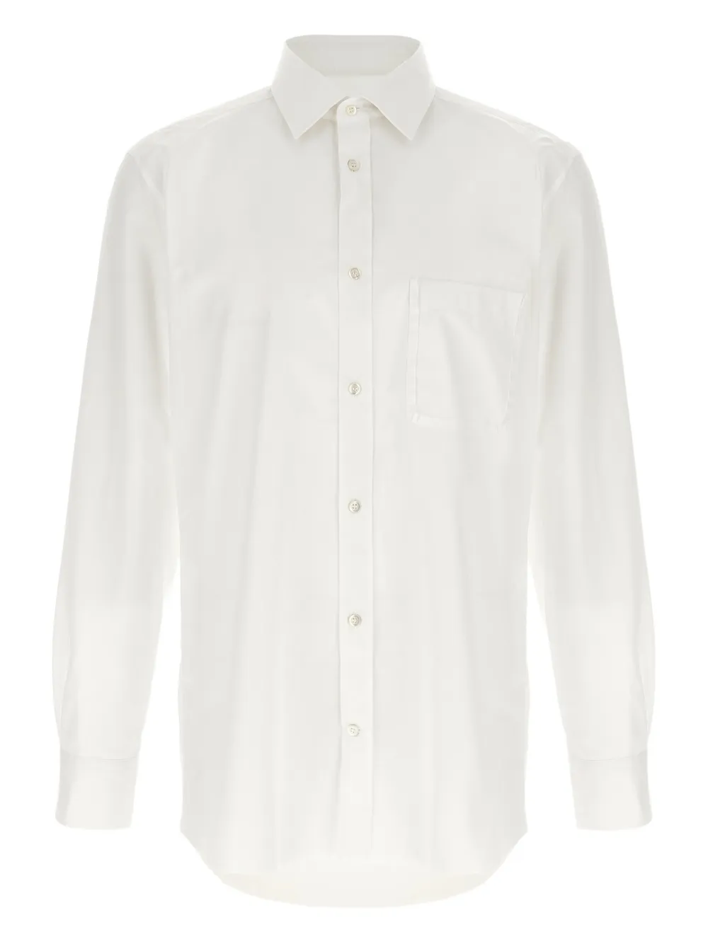 Maison Margiela patch-pocket shirt - Bianco
