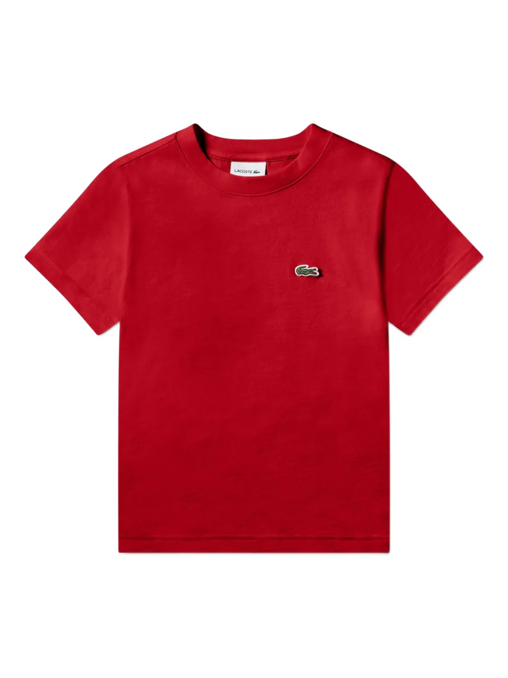 Lacoste Kids logo T-shirt - Rosso