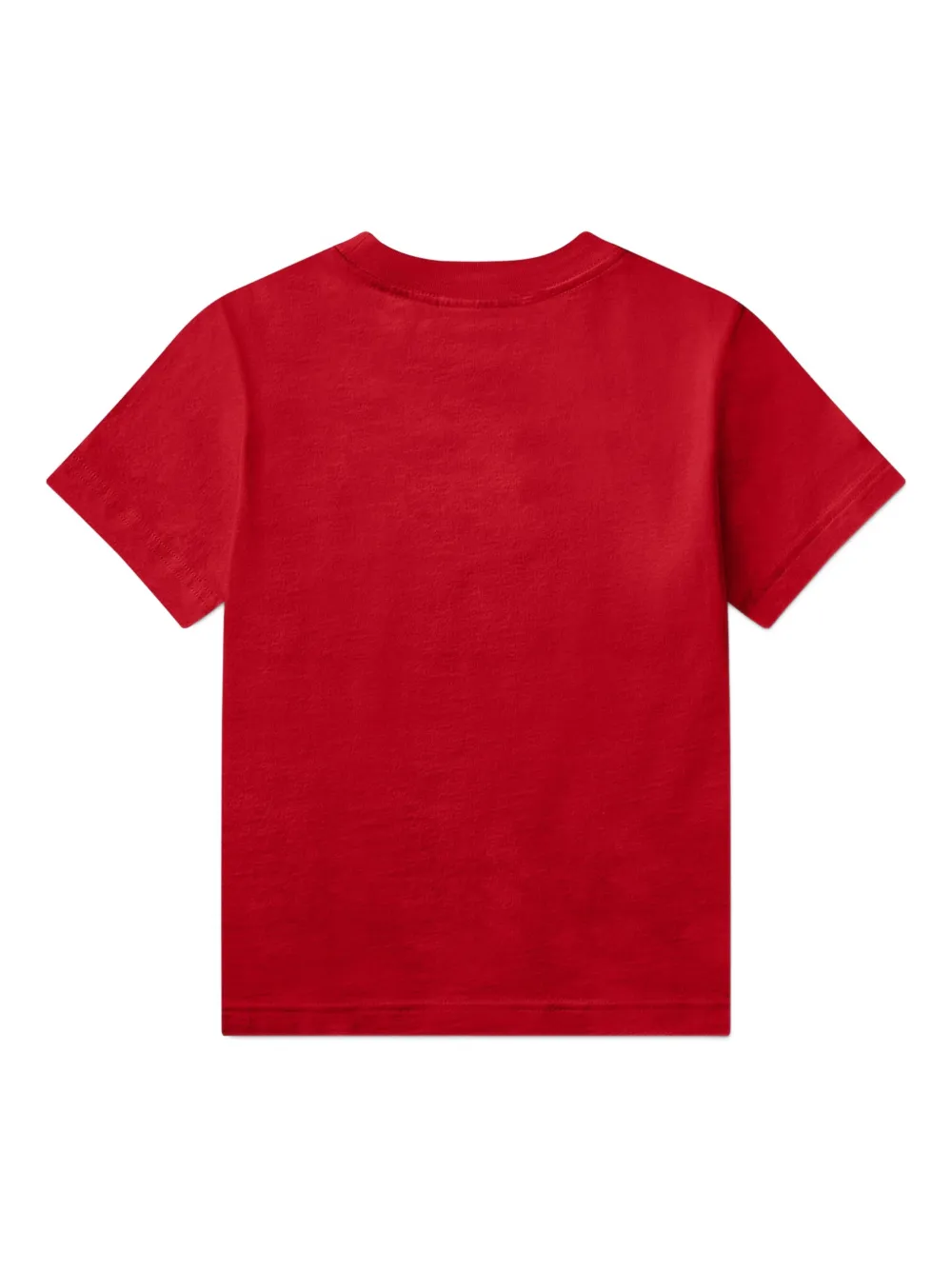 Lacoste Kids T-shirt met logo Rood