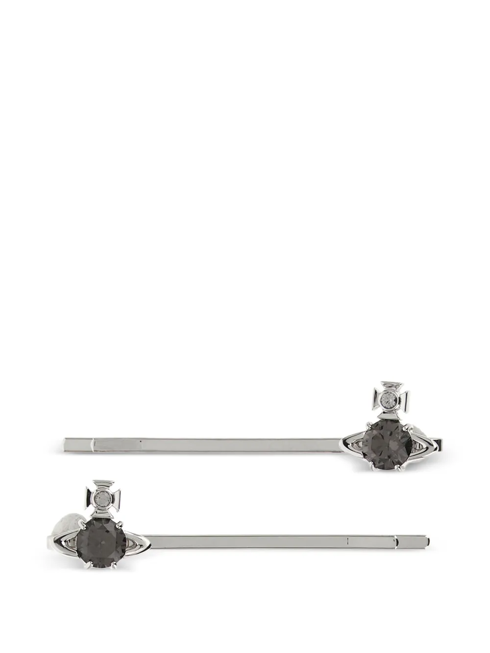 Vivienne Westwood logo-detail brooches - Silber