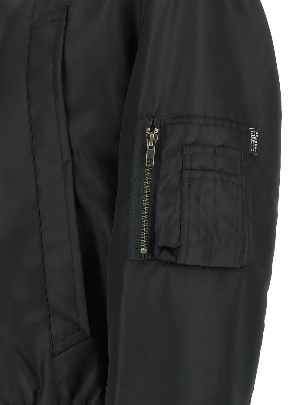 MM6 Maison Margiela ハイネック ボンバージャケット | ブラック