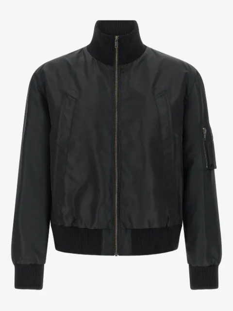 MM6 Maison Margiela high-neck bomber jacket