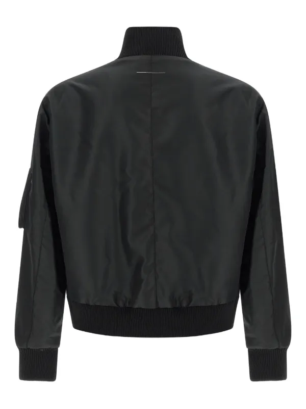MM6 Maison Margiela ハイネック ボンバージャケット | ブラック