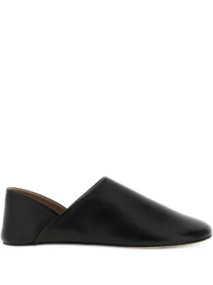 JW Anderson レザーローファー | ブラック | FARFETCH JP