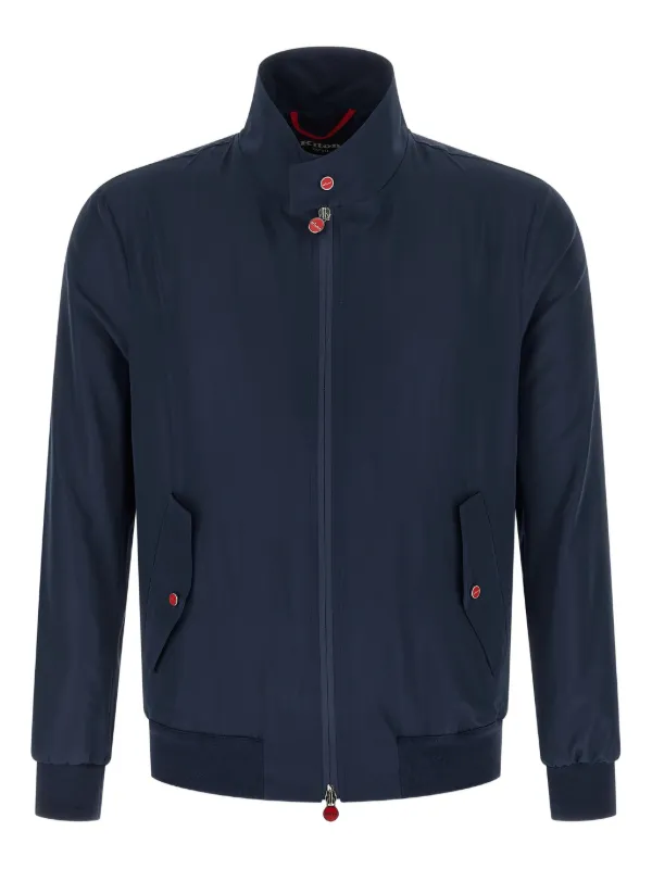Kiton Zipped Jacket | Blue | FARFETCH