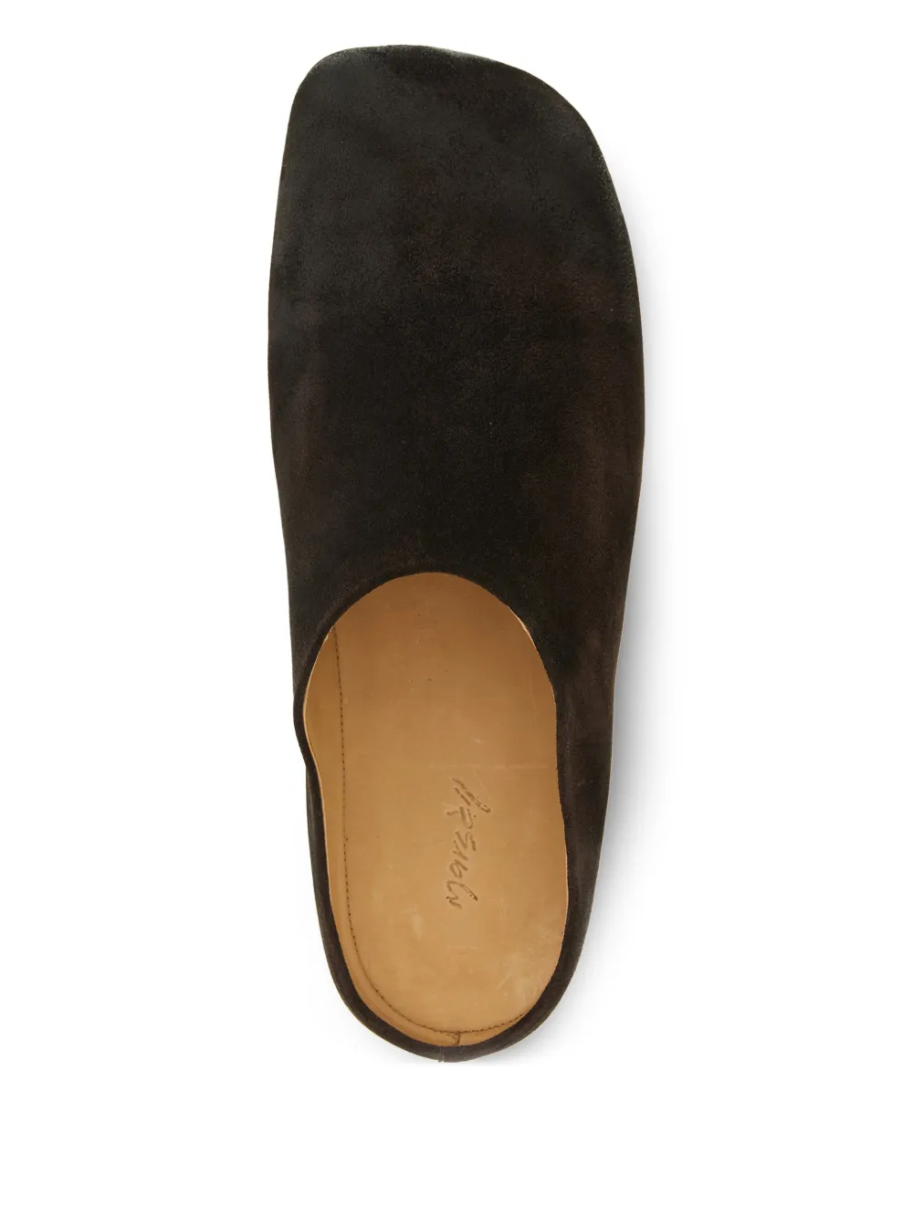 Marsèll Passo muiltjes met vierkante neus Bruin