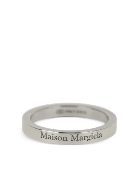 Maison Margiela engraved logo thin ring
