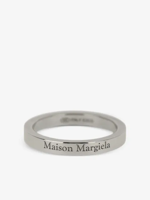Maison Margiela engraved logo thin ring