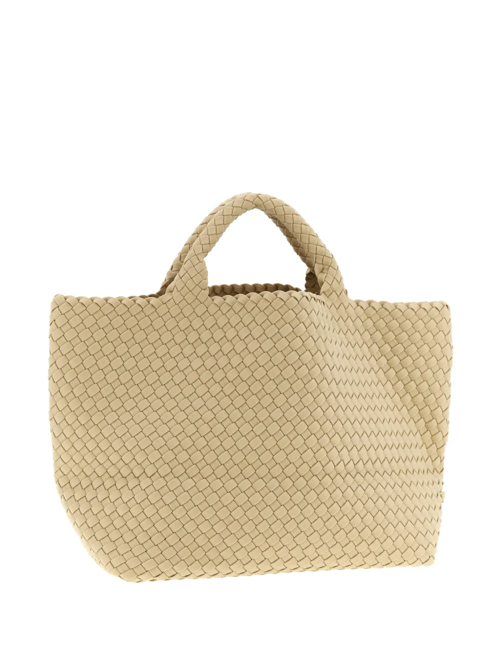 NAGHEDI medium St. Barths woven tote bag - Beige