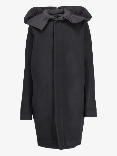 Rick Owens Vintage wool zip hood coat